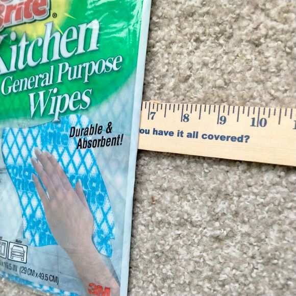 3M Scotch Brite Kitchen & General Purpose Wipes -Durable Absorbent  Lot of 4 - Picture 8 of 9